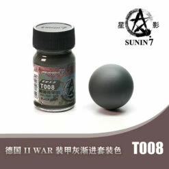 Sunin Military Colors T008 RAL7021 German Black Grey