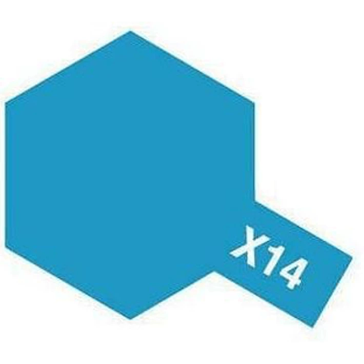 STEVENS Tamiya Color Sky Blue Mini Acrylic Gloss Finish X-14 2 STEVENS Tamiya Color Sky Blue Mini Acrylic Gloss Finish X-14 - Image 2