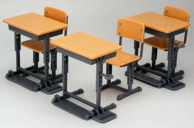 TomyTec Little Armory 1/12 LD013 Defense School Desk 2 TomyTec Little Armory 1/12 LD013 Defense School Desk - Image 2