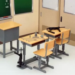 TomyTec Little Armory 1/12 LD013 Defense School Desk 10 TomyTec Little Armory 1/12 LD013 Defense School Desk -Bandai Sales tmt28231 5