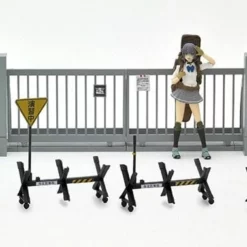 TomyTec Little Armory 1/12 LD029 Concrete Defense School School Gate -Bandai Sales tmt31386 12