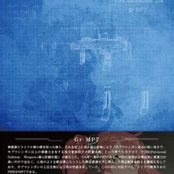 TomyTec Little Armory 1/12 LADF17 Dolls Frontline Gr MP7 Type Personal Defense Weapon -Bandai Sales tmt31709 8