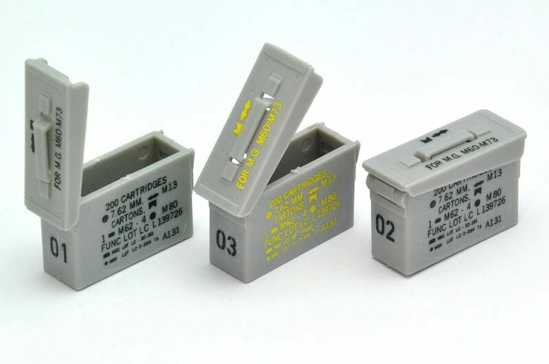 TomyTec Little Armory 1/12 LD038 Military Hard Case A3 White/Grey 5 TomyTec Little Armory 1/12 LD038 Military Hard Case A3 White/Grey - Image 5