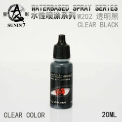 Sunin Acrylic Clear Color W202: Clear Black