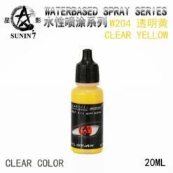Sunin Acrylic Clear Color W204: Clear Yellow