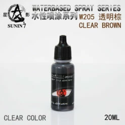 Sunin Acrylic Clear Color W205: Clear Brown