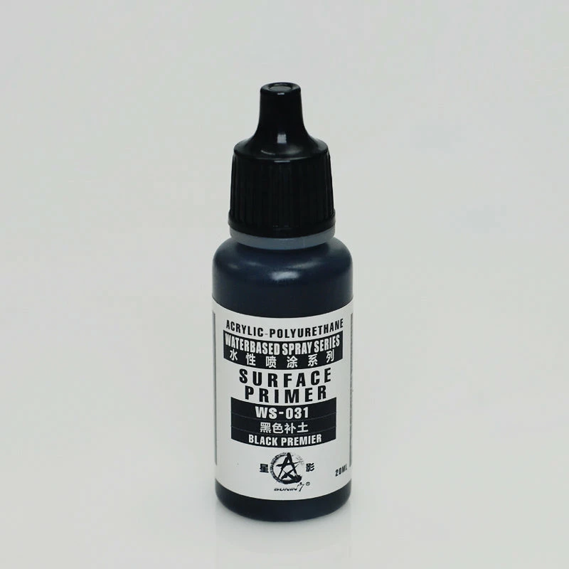 Sunin Acrylic Primer WS-031: Surface Primer (Black Premier) 20ML 1 Sunin Acrylic Primer WS-031: Surface Primer (Black Premier) 20ML