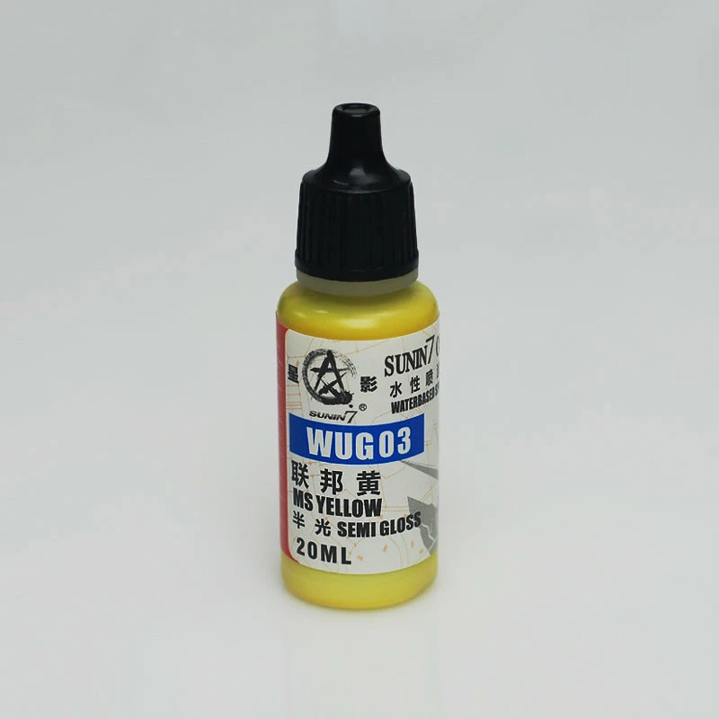 Sunin Acrylic MS Color WUG 03: MS Yellow (Semi Gloss) 1 Sunin Acrylic MS Color WUG 03: MS Yellow (Semi Gloss)
